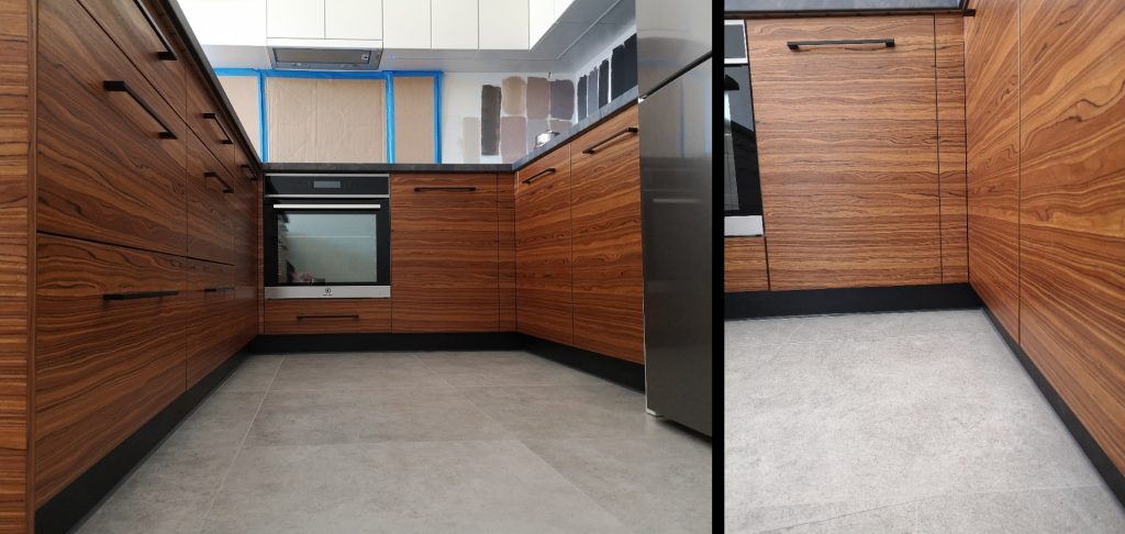 Ciągłość słojów na frontach fornirowanych - Oliwka Cordoba